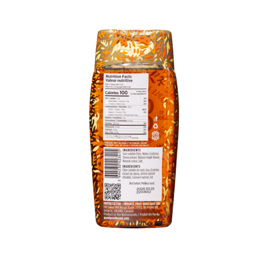 Good Good: Keto Friendly Sweet Like Syrup Maple Flavoured