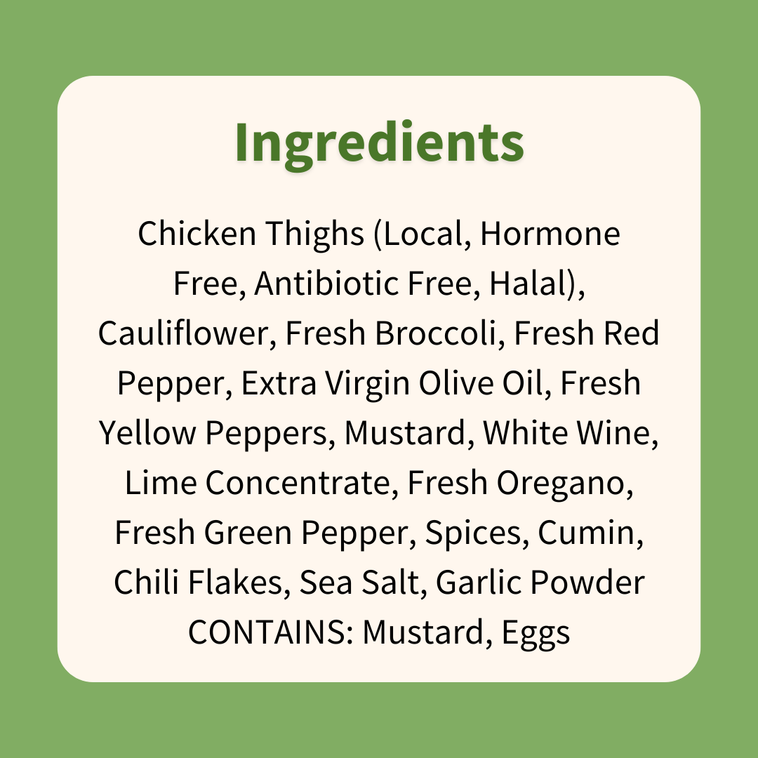 Lean : Southwest Chicken with Roasted vegetables