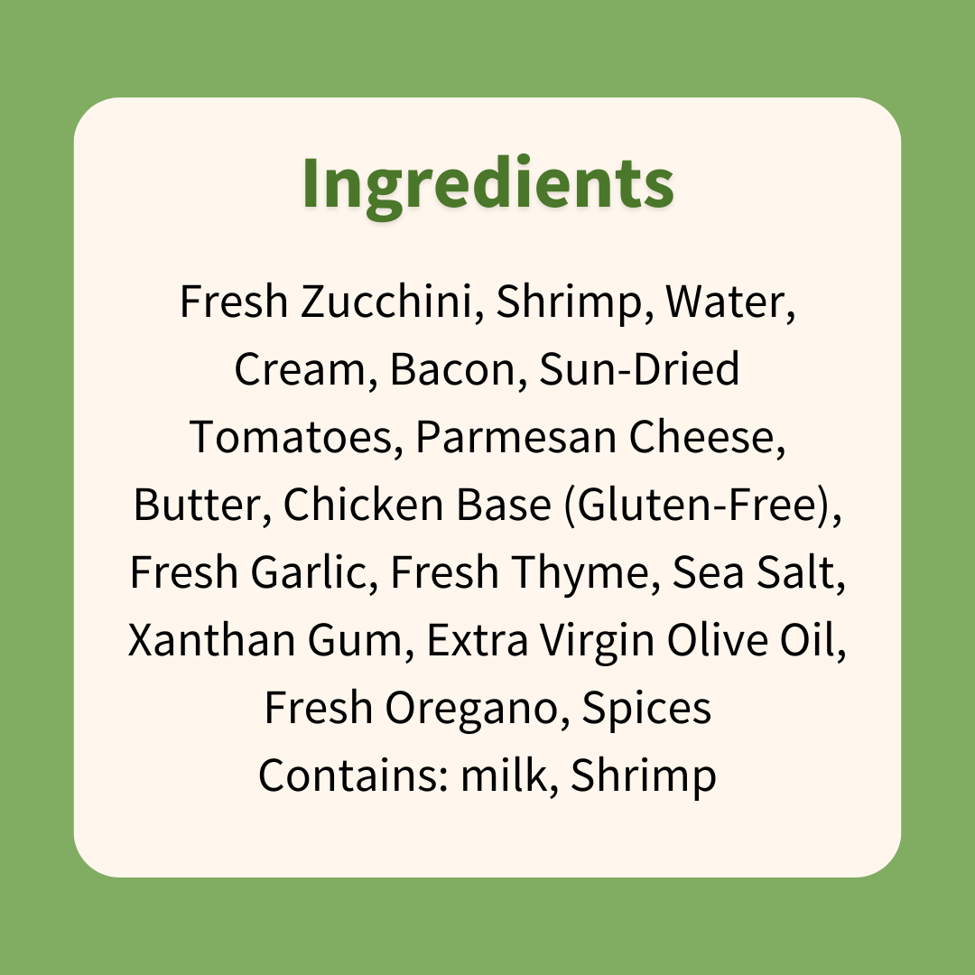 Marry Me Shrimp on Zucchini Noodles
