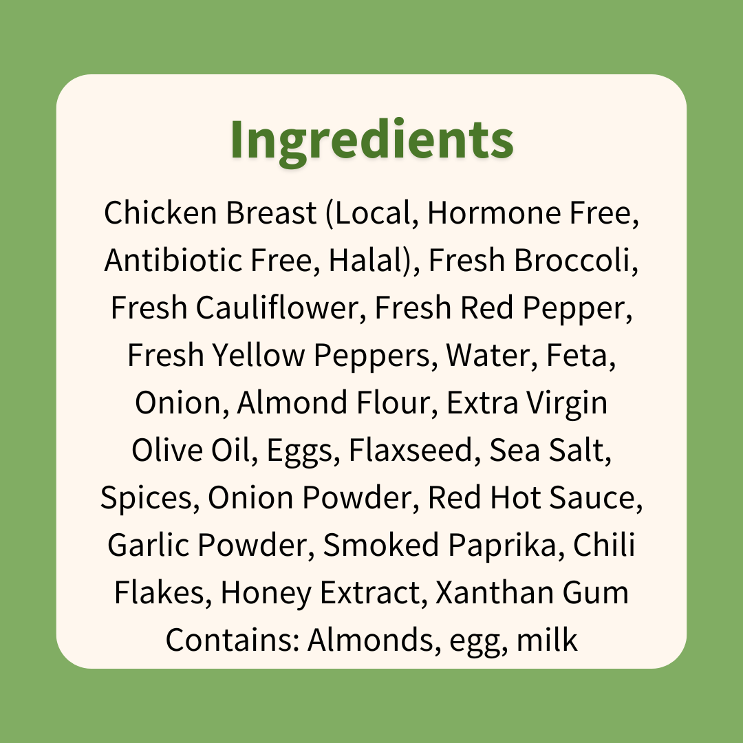 Crispy Honey Feta Chicken with Vegetable Medley Saute