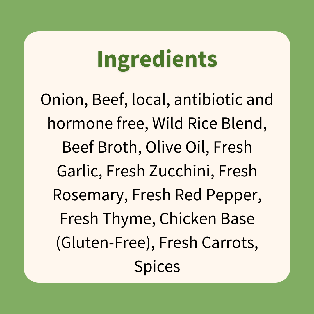 Tuscan Pulled Beef with Zucchini Saute & Wild Rice