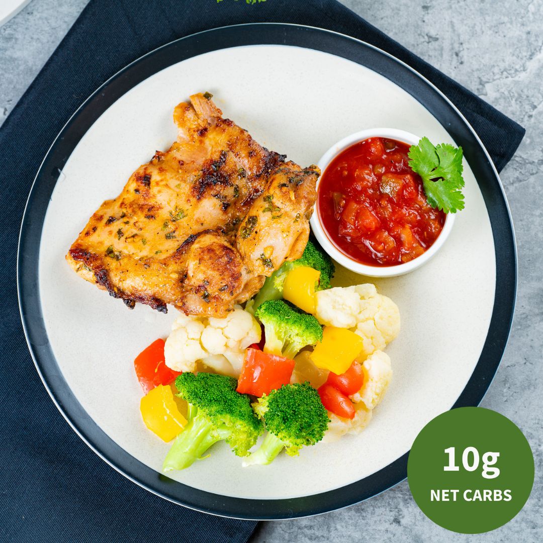 Cilantro Lime Chicken with Southwest Vegetables