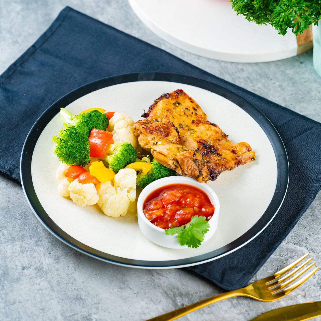 Cilantro Lime Chicken with Southwest Vegetables