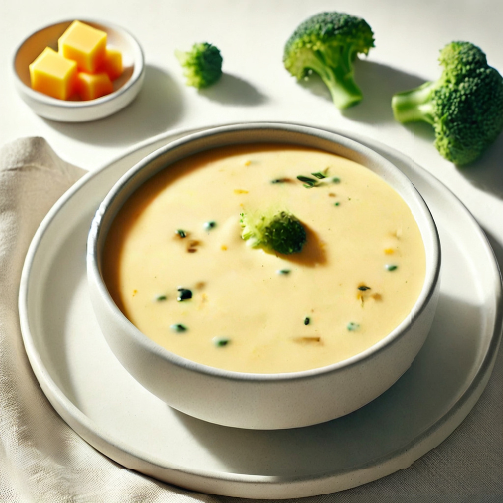 Creamy Broccoli & Cheddar Soup