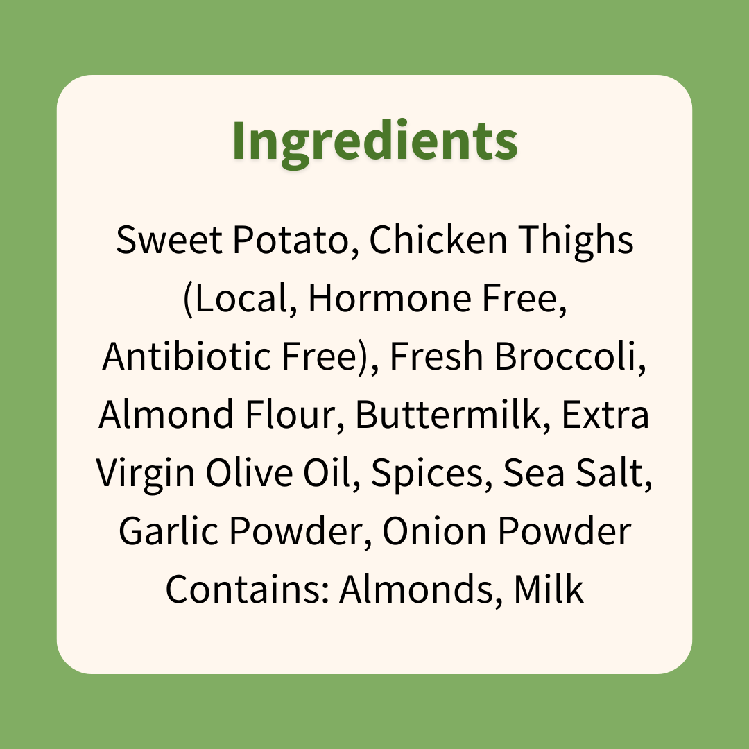 Buttermilk Chicken with Sweet Potatoes & Broccoli - ketolibriyum