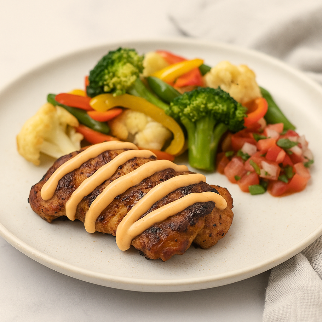 Southwest Chicken with Roasted Vegetables