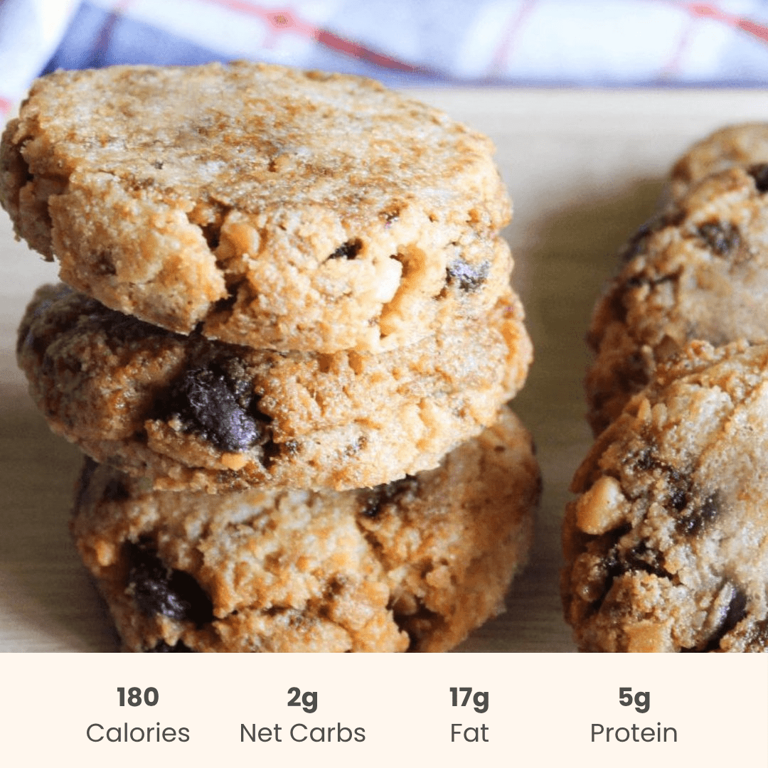 Cookie : Dark Chocolate Almond Espresso - ketolibriyum