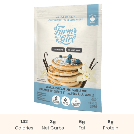 Farm Girl: Keto Gluten Free Pancake & Waffle Mix - ketolibriyum