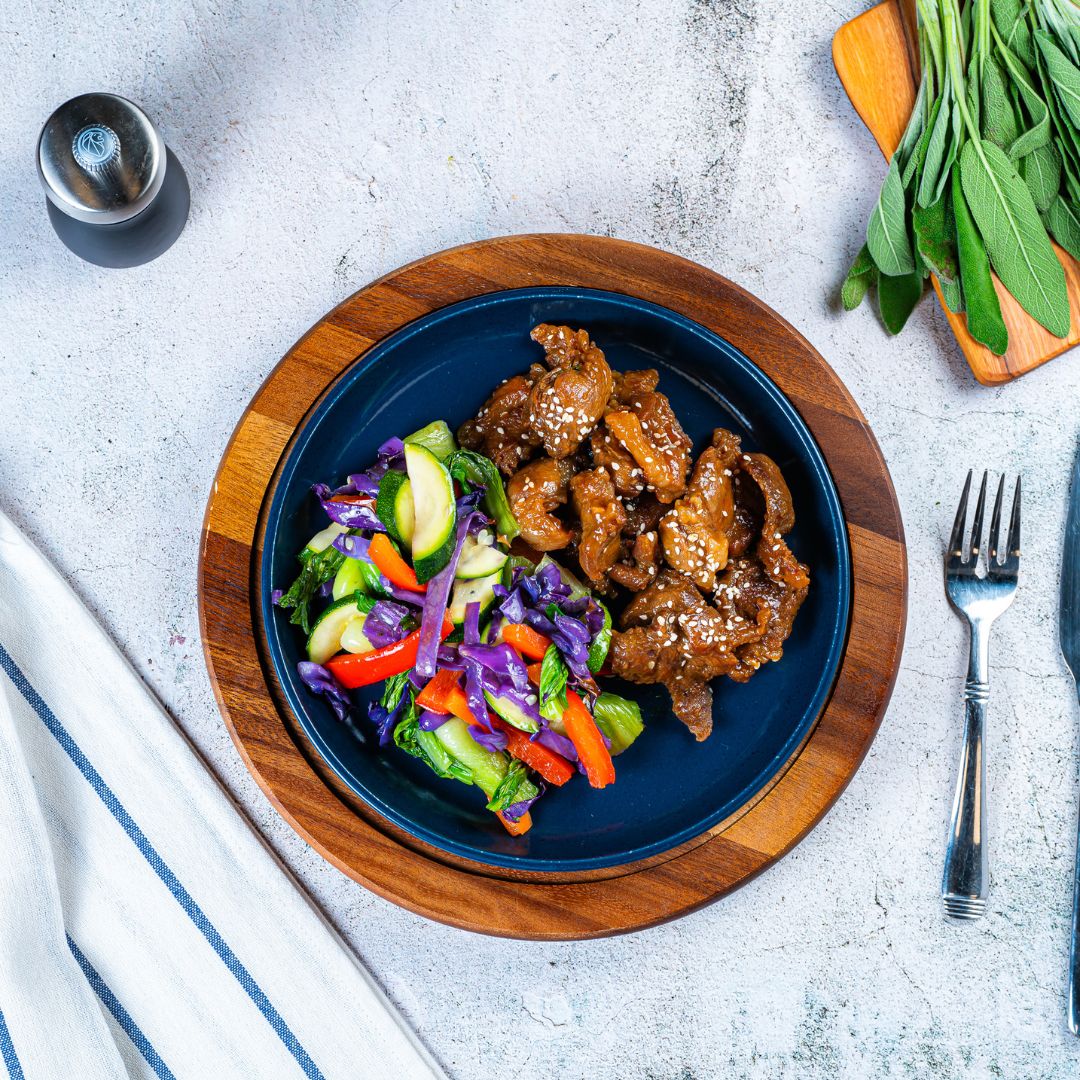 Filipino Pork Tocino with Sesame Bok Choy Sautee - ketolibriyum
