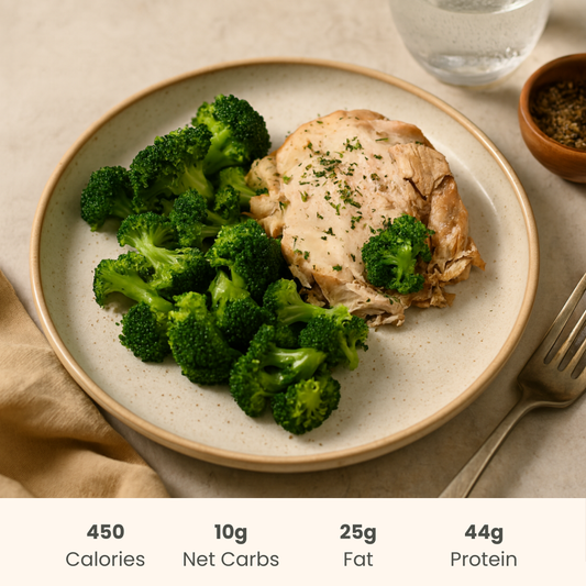 Buffalo Goat Cheese Chicken with Sauteed Vegetables