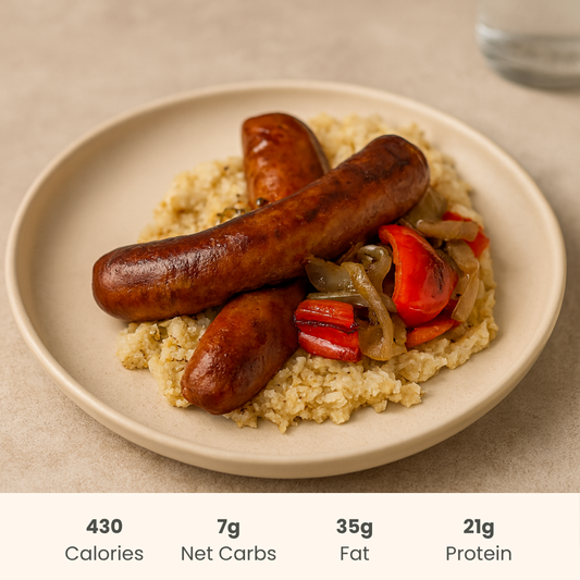 Keto Bangers & Mash