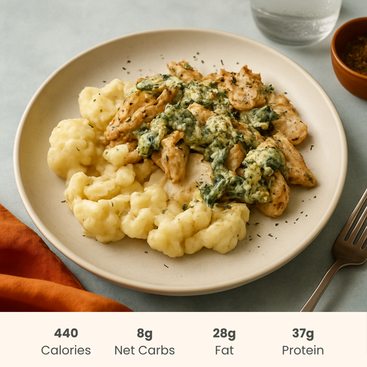 Asiago Spinach Chicken