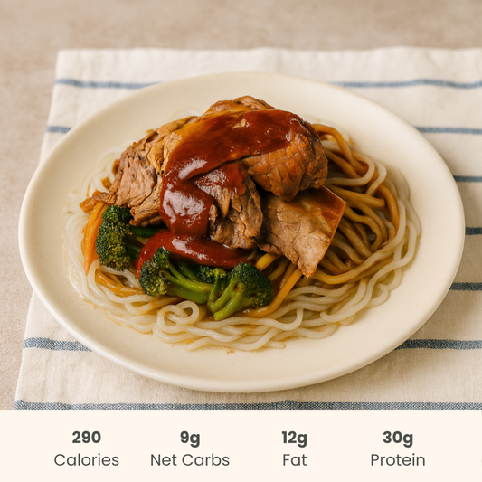 Bulgogi Angus Beef Wok Box on Konjac Noodles