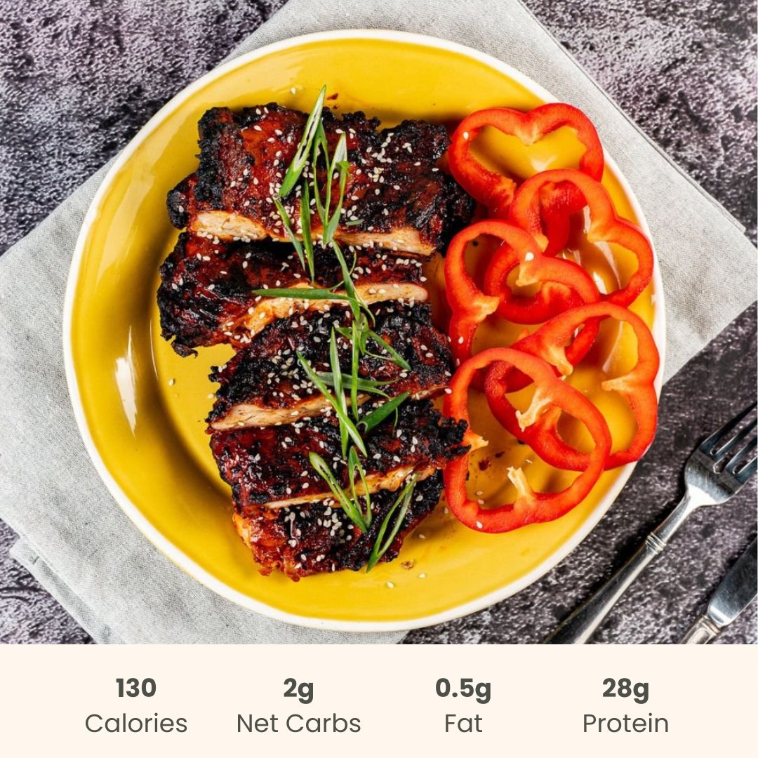 Protein : Honey Garlic Chicken - 4 Servings - ketolibriyum