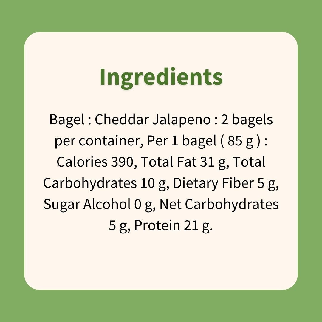 Bagel : Sampler C 4 Pack - ketolibriyum