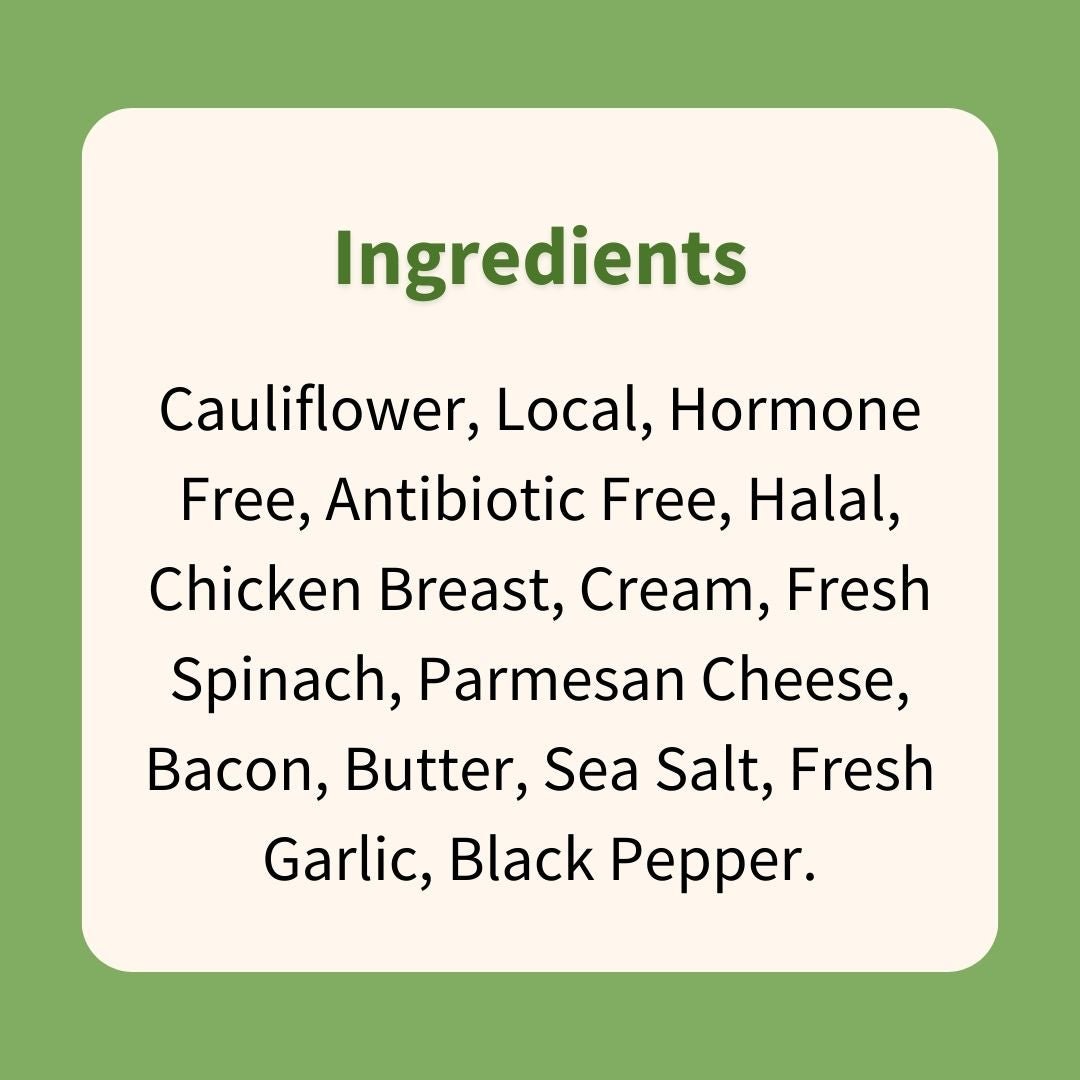 Chicken Alfredo Casserole 4 Servings - ketolibriyum