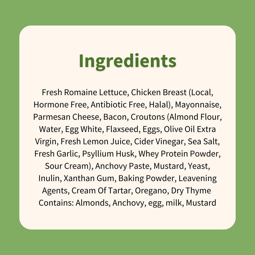 Chicken Caesar Salad - ketolibriyum