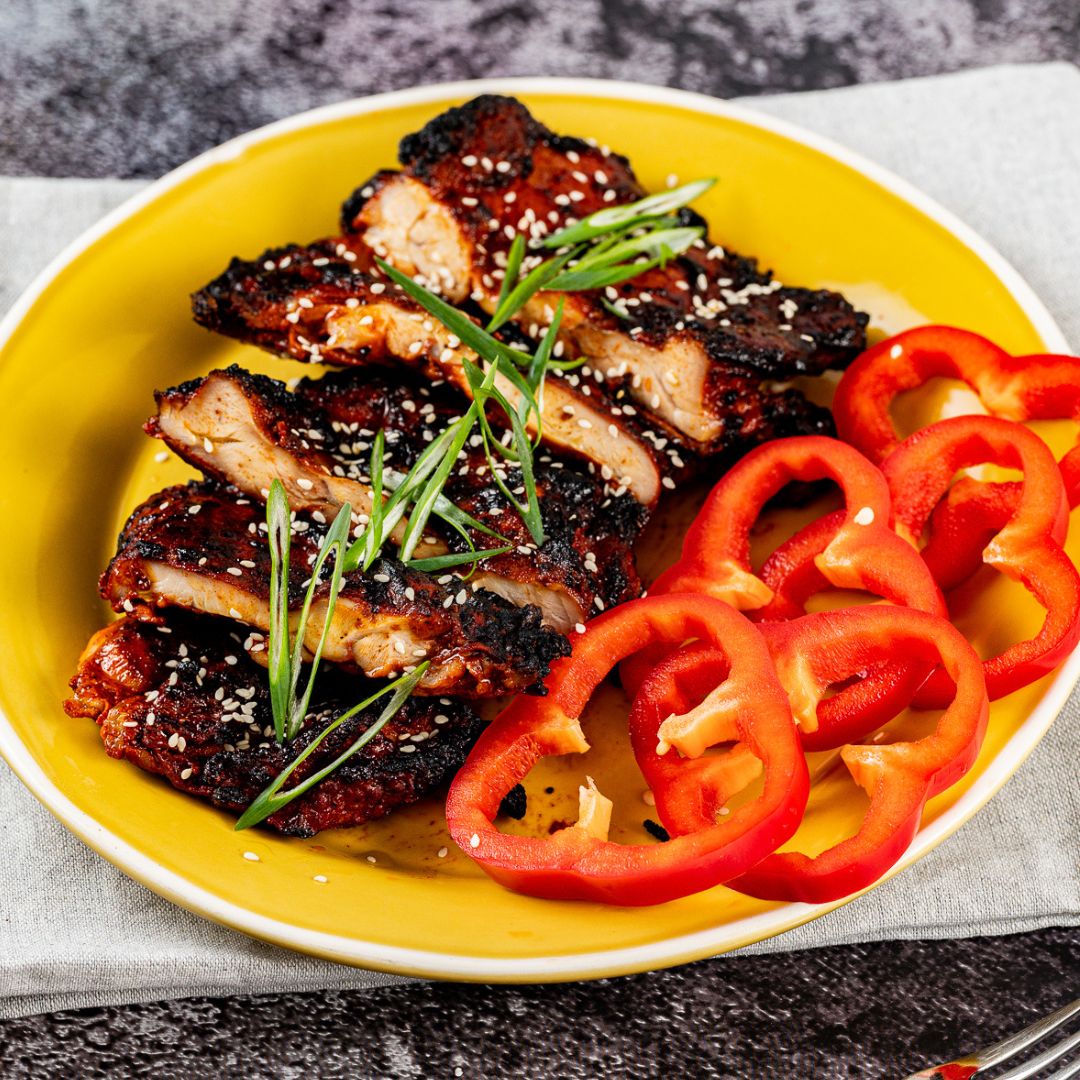 Honey Garlic Chicken - Protein - ketolibriyum