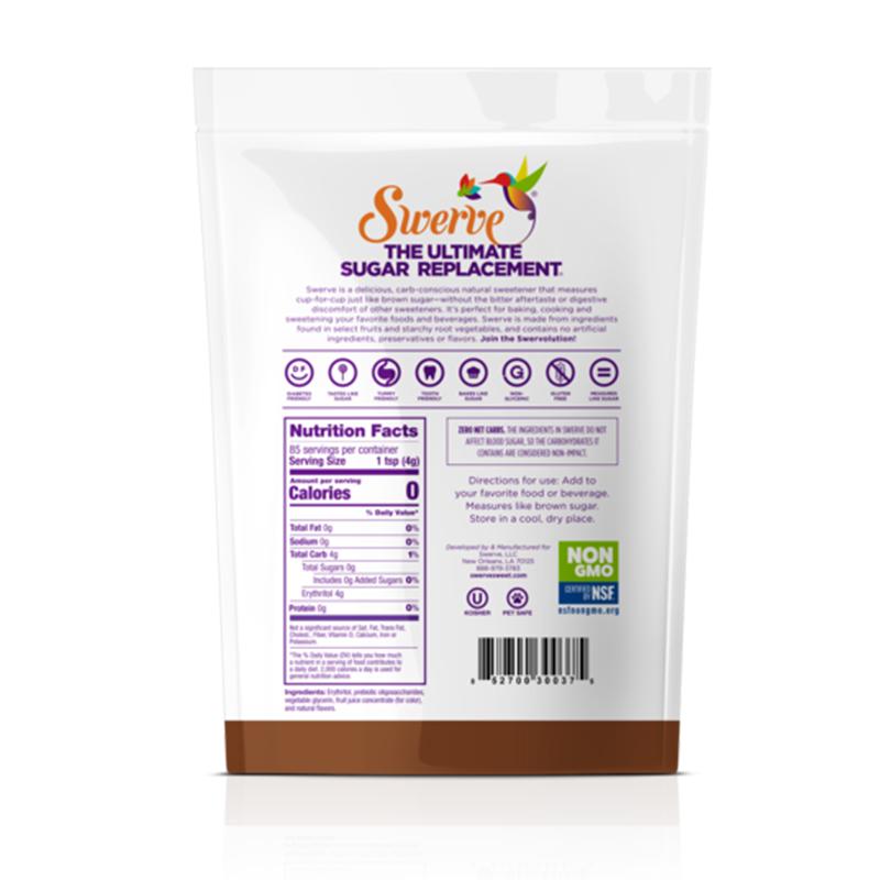 Swerve: Brown Sugar, 12 oz - ketolibriyum