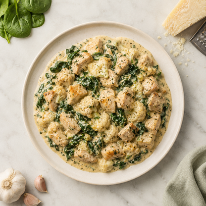 Asiago Spinach Chicken