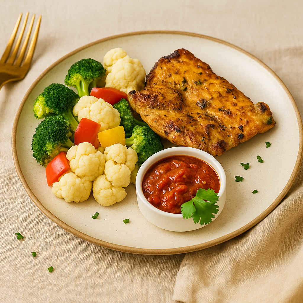 Cilantro Lime Chicken with Southwest Vegetables