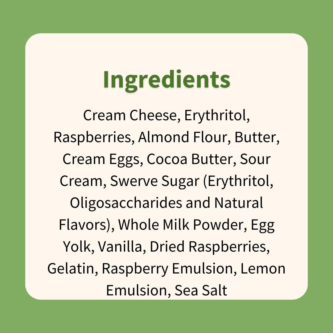 Cheesecake : White Chocolate & Raspberry