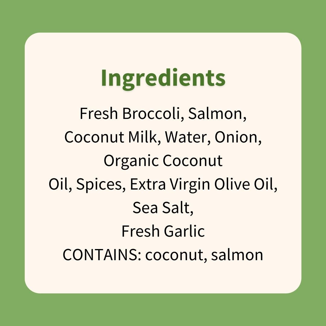 Coconut Curry Salmon with Broccoli
