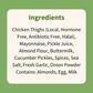 Protein : Dill Pickle Chicken - 4 Servings