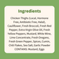 Lean : Southwest Chicken with Roasted vegetables