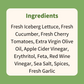 Lean : Mediterranean Salad with Greek Dressing