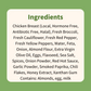 Crispy Hot Honey Feta Chicken with Vegetable Medley Saute