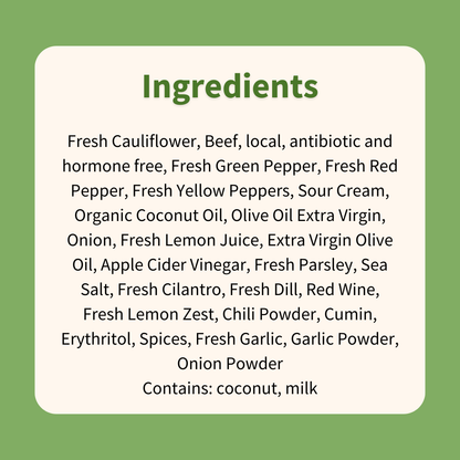 Keto Steak Fajita Bowl