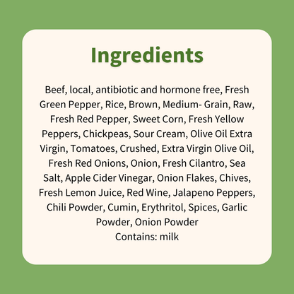 Steak Fajita Bowl with Corn Salsa