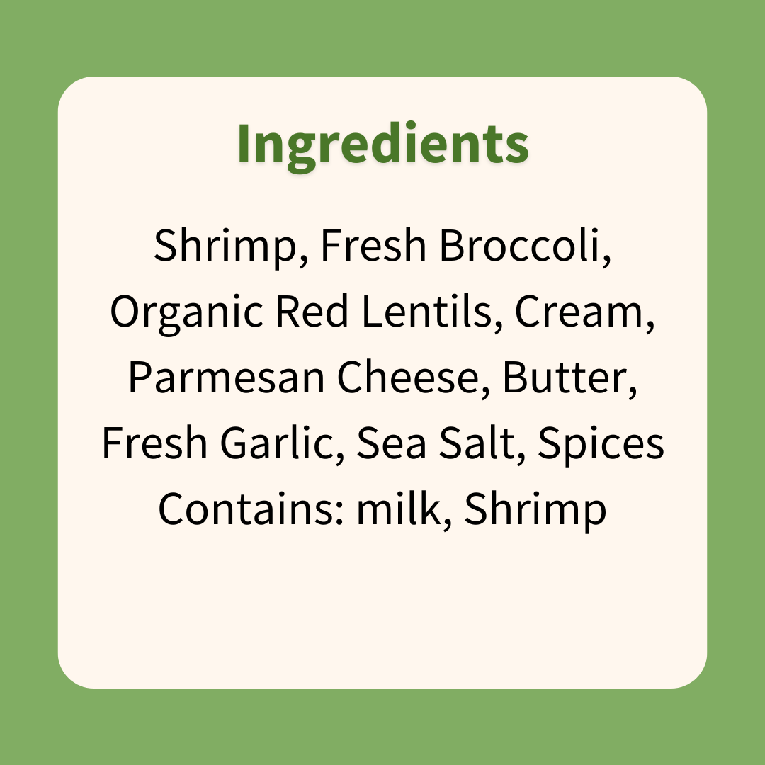 Creamy Shrimp Alfredo on Red Lentil Protein Pasta