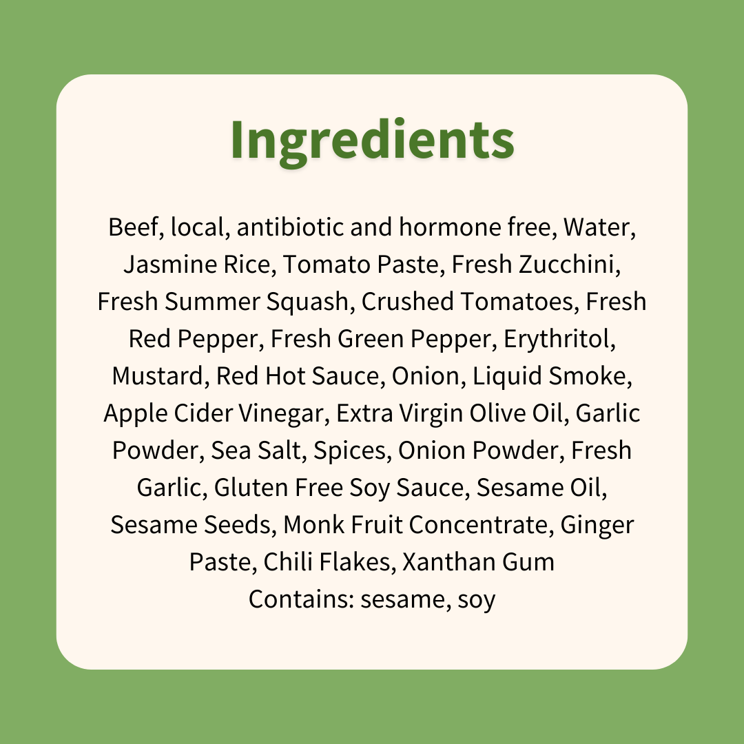 Korean BBQ Beef with Rice and Vegetables