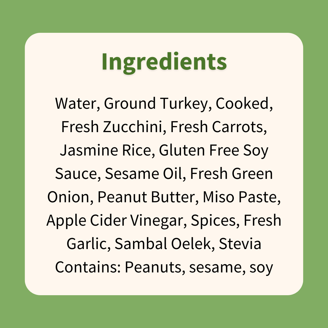 Thai Turkey Bowl on Jasmine Rice