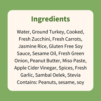 Thai Turkey Bowl on Jasmine Rice