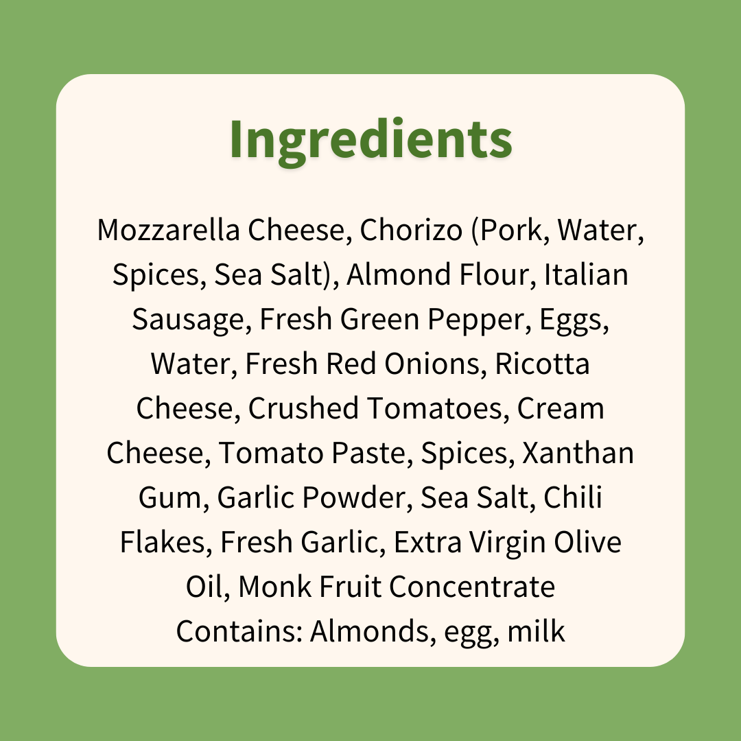 Protein Pocket : Cheesy Chorizo Sausage