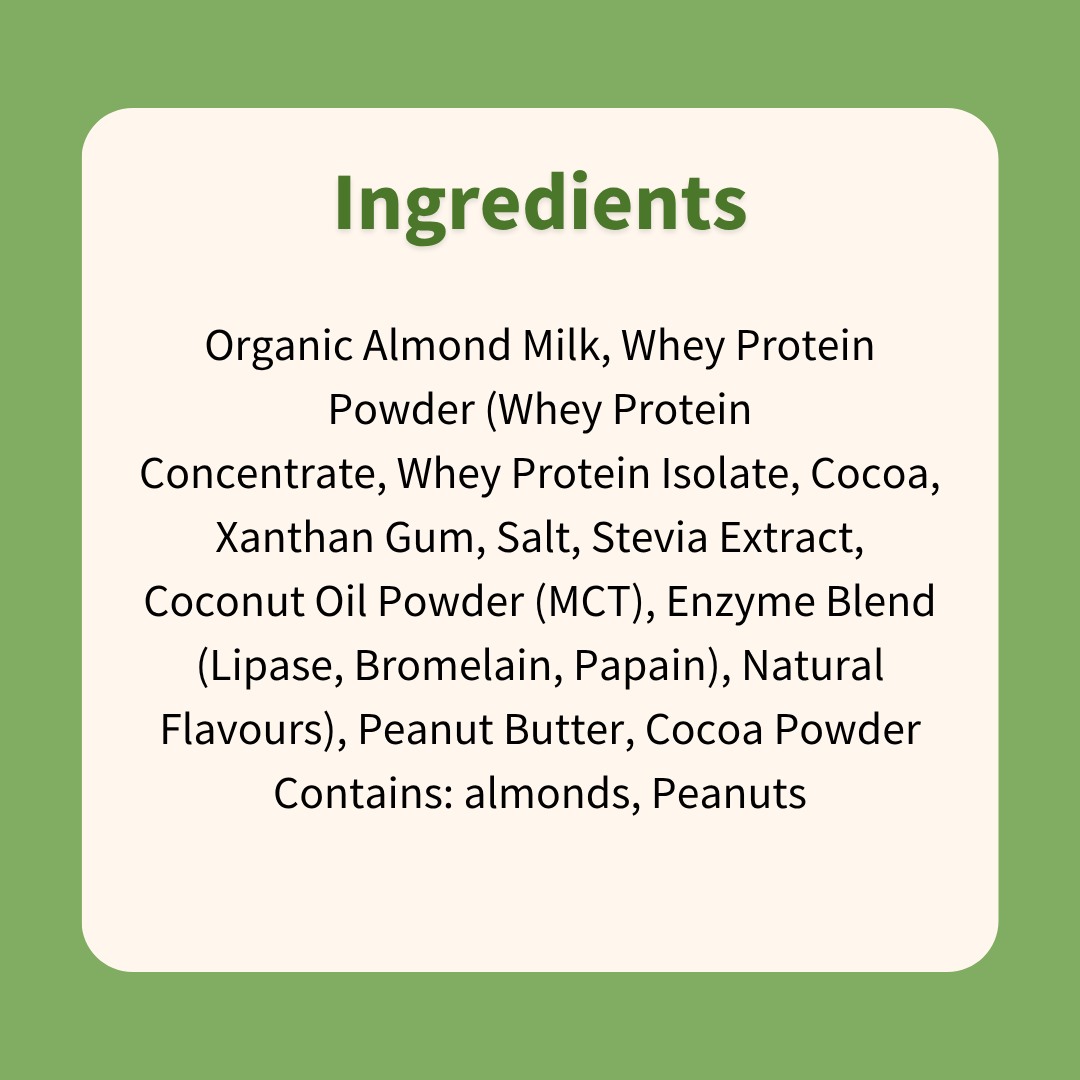 Protein Shake : Chocolate Peanut Butter