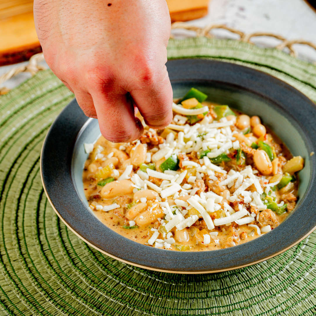 White Chicken Chili with Beans