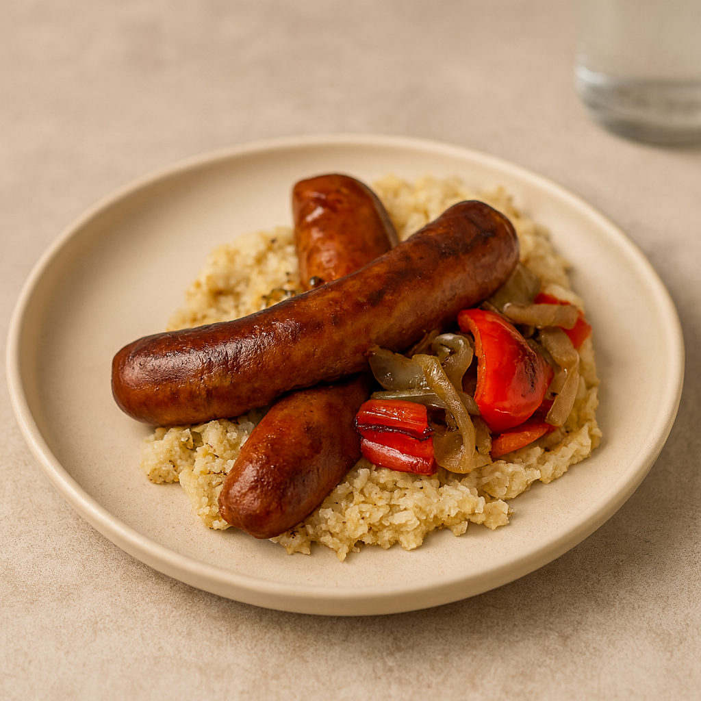 Keto Bangers & Mash
