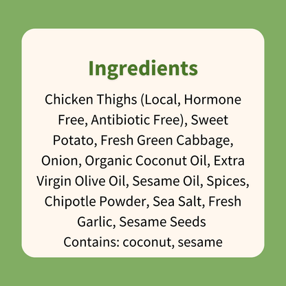 Buffalo Chicken with Chipotle Mayo, Roasted Cabbage & Sweet Potatoes - ketolibriyum