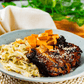 Buffalo Chicken with Chipotle Mayo, Roasted Cabbage & Sweet Potatoes - ketolibriyum