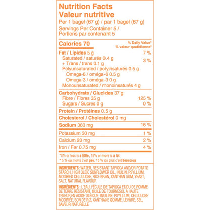 Carbonaut: Gluten Free Bagels Plain - ketolibriyum
