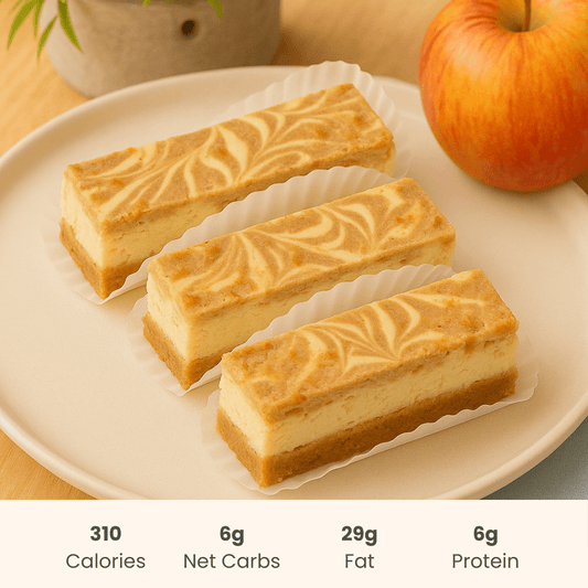 Cheesecake : Spiced Apple - ketolibriyum