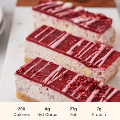 Cheesecake : White Chocolate & Raspberry - ketolibriyum