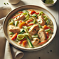 Chicken A La King on Zucchini Noodles