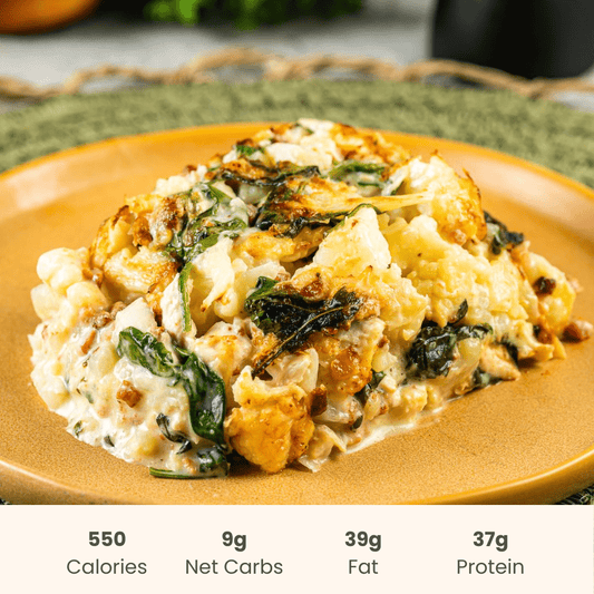 Chicken Alfredo Casserole - ketolibriyum