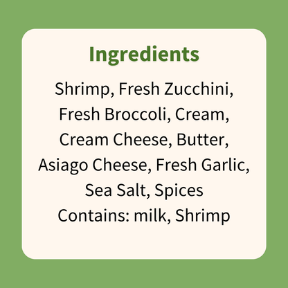 Creamy Shrimp Alfredo on Zucchini Noodles - ketolibriyum