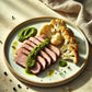 Cuban Pork Tenderloin with Chimichurri & Zesty Cauliflower